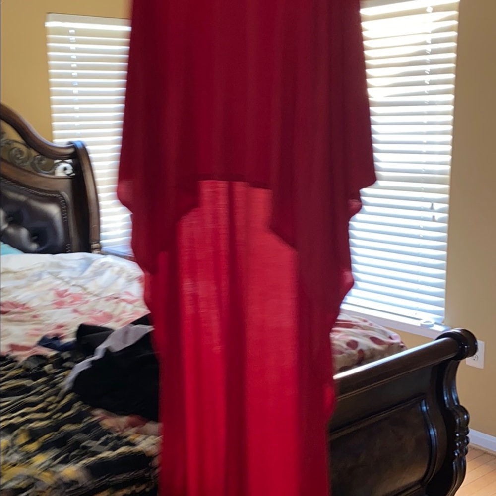 Red Evening Jumpsuit